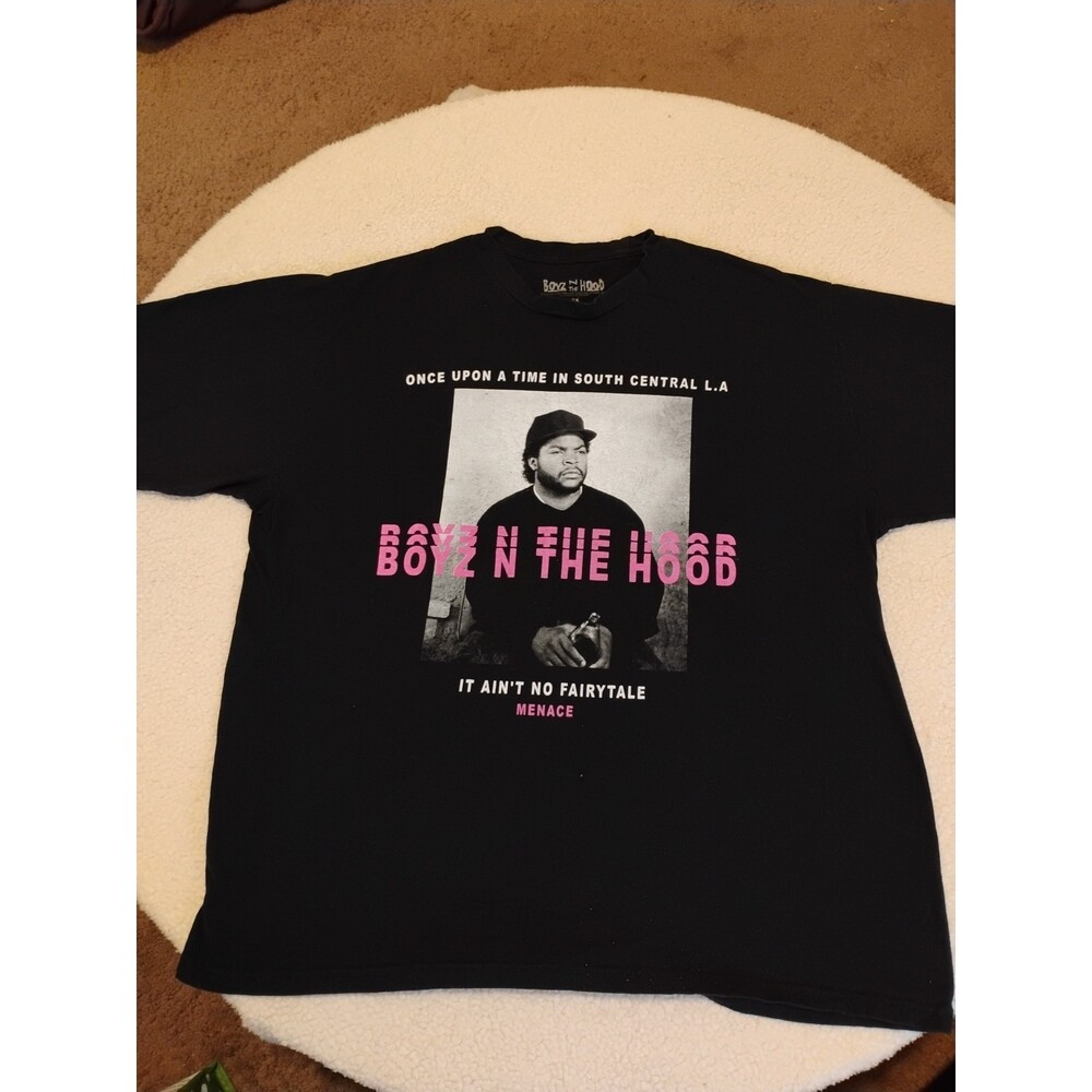 Bozyz In The Hood Tshirt Men's Sz 2XL Black Ice Cube This Ain't No Fairytale - Picture 1 of 3